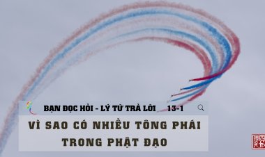Vì Sao Có Nhiều Tông Phái Trong Phật Đạo?