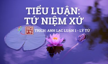 Tiểu Luận Tứ Niệm Xứ Và Sự Cần Thiết Phải Nắm Vững Bốn Pháp Này Đối Với Một Người Mới Bắt Đầu Tu Tập Trong Phật Đạo