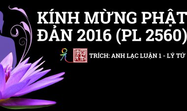 Kính Mừng Phật Đản 2016 (PL 2560)