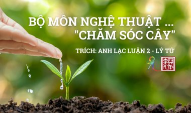 Bộ Môn Nghệ Thuật Chăm Sóc Cây