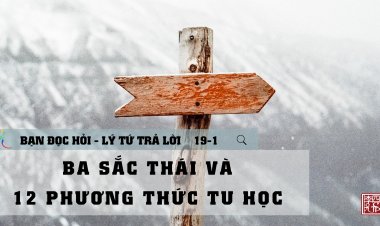 Ba Sắc Thái Và 12 Phương Thức Tu Học
