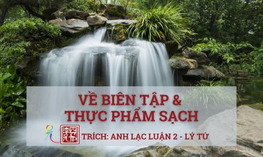 Về… Biên Tập… Và Thực Phẩm Sạch