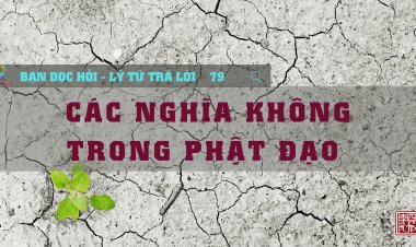 Các Nghĩa Không Trong Phật Đạo