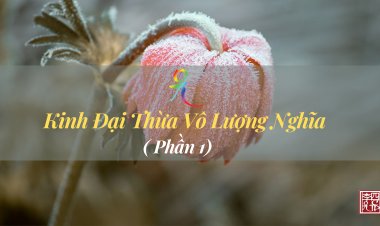 Kinh Đại Thừa Vô Lượng Nghĩa - Phần 1