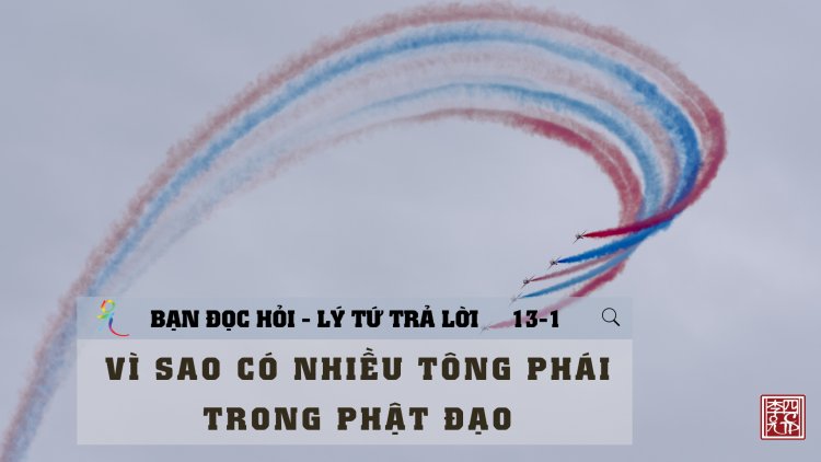 Vì Sao Có Nhiều Tông Phái Trong Phật Đạo?