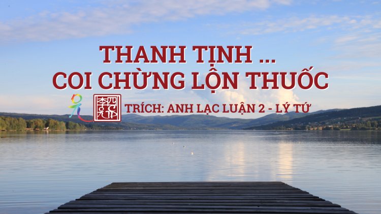 Thanh Tịnh... Coi Chừng Lộn Thuốc