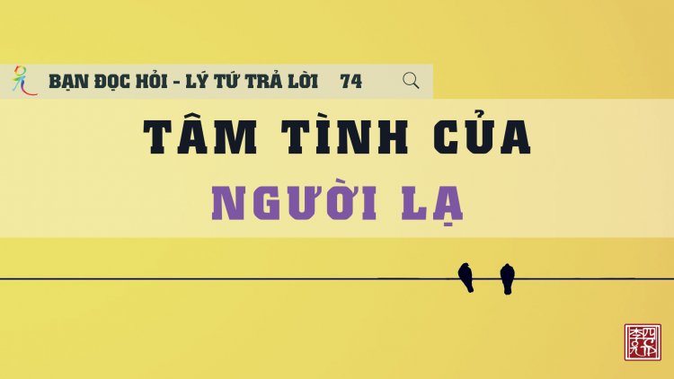 Tâm Tình Của Người Lạ