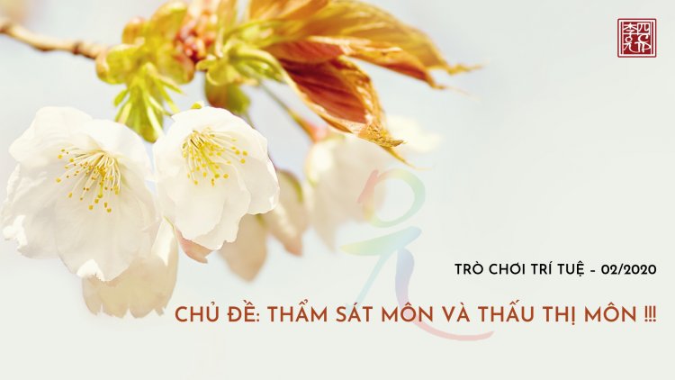Chủ Đề: Thực Tập Thẩm Sát Môn Và Thấu Thị Môn
