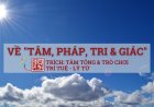 Về Tâm, Pháp, Tri và Giác