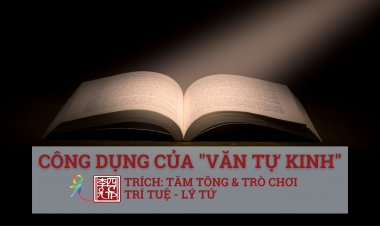 Công Dụng Của Văn Tự Kinh