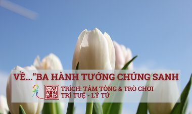 Về Ba Hành Tướng Chúng Sanh