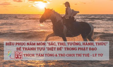 Điều Phục Năm Món Sắc, Thọ, Tưởng, Hành, Thức Để Thành Tựu Diệt Đế Trong Phật Đạo
