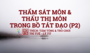 Thẩm Sát Môn Và Thấu Thị Môn…  Trong Bồ Tát Đạo (Tiếp Theo)