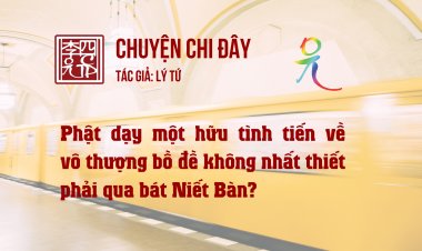 Phật Dạy Một Hữu Tình Tiến Về Vô Thượng Bồ Đề Không Nhất Thiết Phải Qua Bát Niết Bàn?
