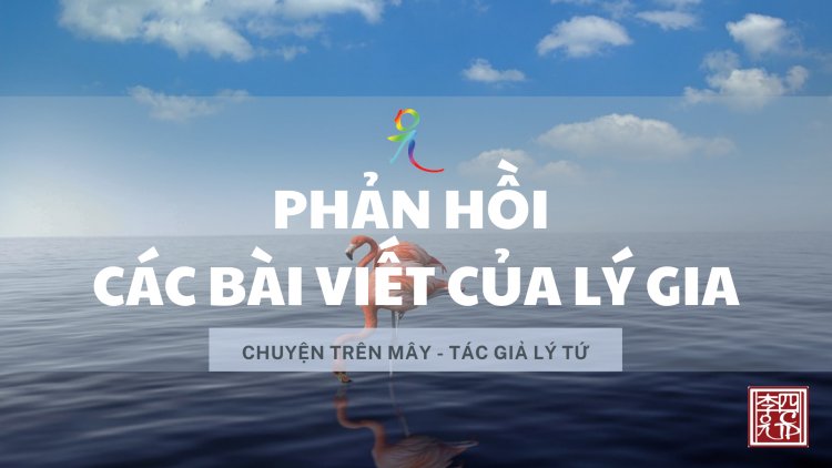 Phản Hồi Các Bài Viết Từ "Lý Gia"