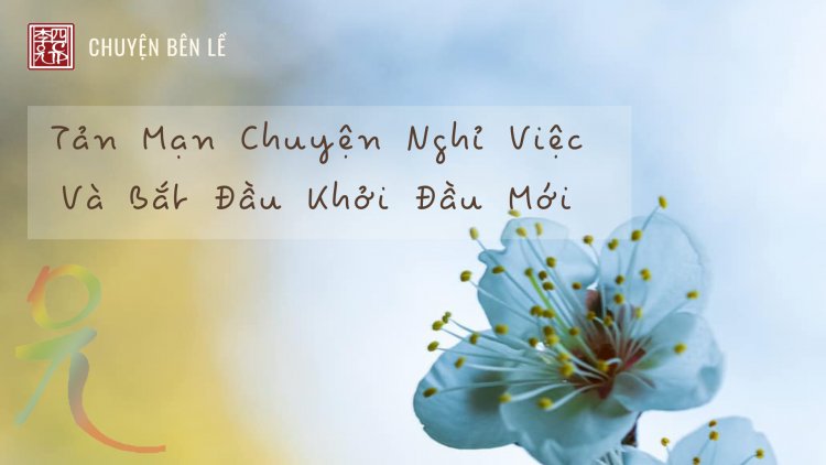 Tản Mạn Chuyện Nghỉ Việc Và Bắt Đầu Khởi Đầu Mới