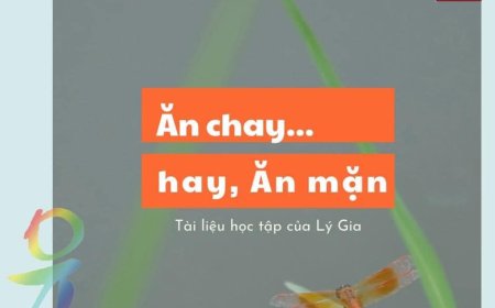 Ăn Chay Hay Ăn Mặn