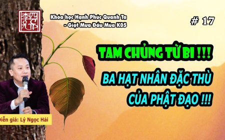 Hạnh Phúc Quanh Ta K05 - Tam Chủng Từ Bi !!! Ba Hạt Nhân Đặc Thù Của Phật Đạo !!!