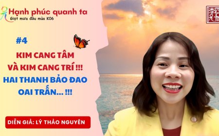 Hạnh Phúc Quanh Ta K06 - Chuyên Đề Kinh Kim Cang - Buổi 4: Chủ đề: Kim Cang Tâm Và Kim Cang Trí !!! Hai Thanh Bảo Đao Oai Trấn... !!!