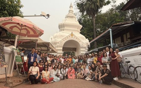 Nhật Kí Tham Quan Lào - Thái Lan Của Đại Gia Đình Lý Gia !!!