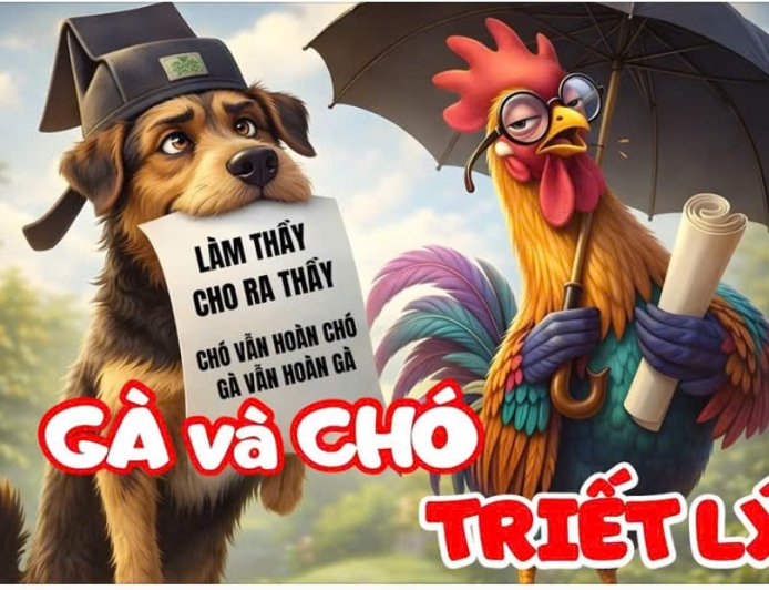Chuyện Vui Trần Thế (02) - Gà Chó Triết Lí !!!