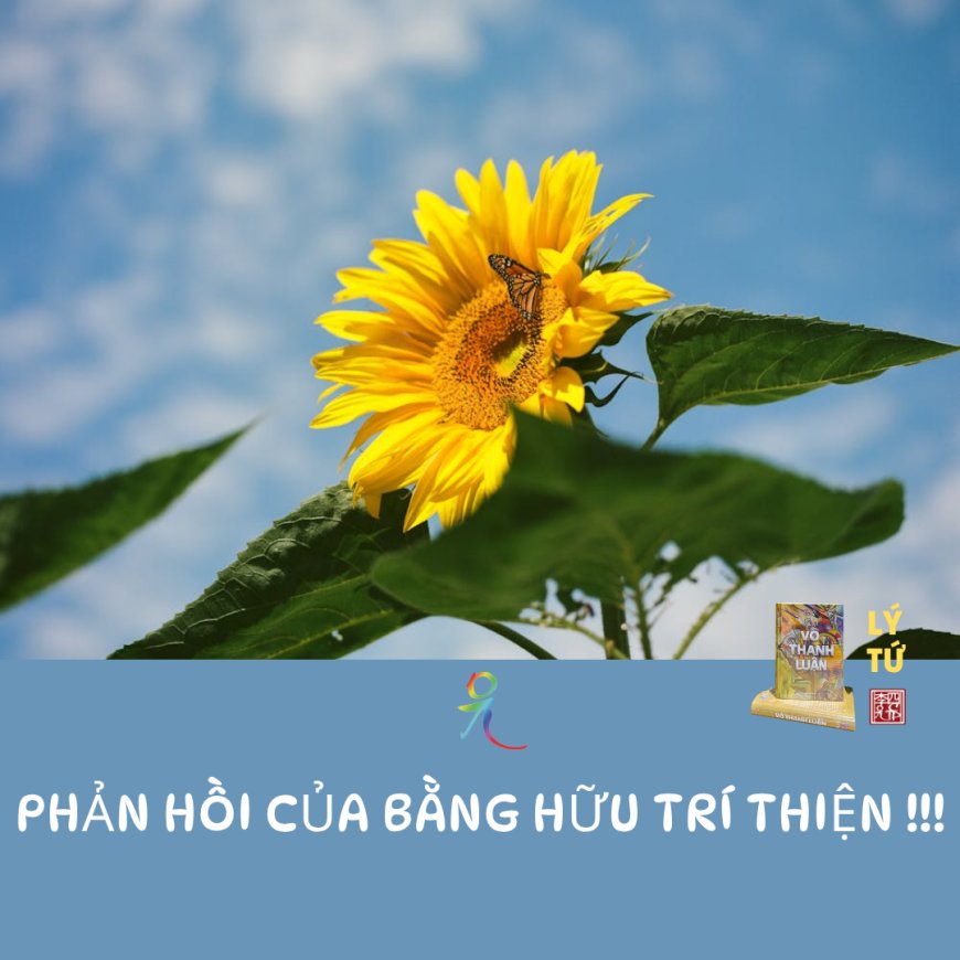 Phản Hồi Của Bằng Hữu Trí Thiện !!!