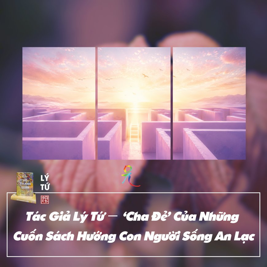 Tác Giả Lý Tứ − ‘Cha Đẻ’ Của Những Cuốn Sách Hướng Con Người Sống An Lạc